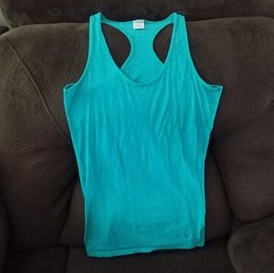 Victoria's Secret PINK Teal Racer Back Tank